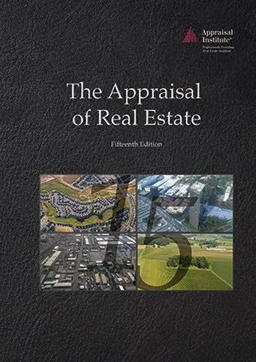Appraisal of Real Estate 15th 9781935328780 Front Cover