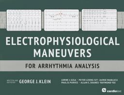Electrophysiological Maneuvers for Arrhythmia Analysis  9781935395898 Front Cover