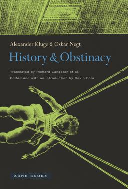 History and Obstinacy  9781935408468 Front Cover