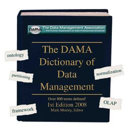 DAMA Dictionary of Data Management Enterprise Server Version 2009 9781935504016 Front Cover