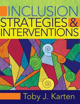 Inclusion Strategies and Interventions  9781935543237 Front Cover