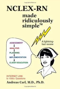 NCLX-RN Made Ridiculously Simple  9781935660019 Front Cover