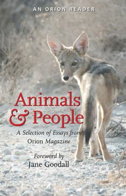 Animals and People A Selection of Essays from Orion Magazine  9781935713104 Front Cover