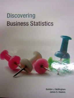 Discovering Business Statistics Textbook  9781935782872 Front Cover
