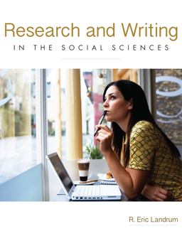 Research and Writing in the Social Sciences