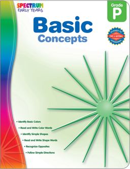 Basic Concepts, Grade PK  9781936024988 Front Cover