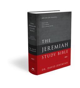 Jeremiah Study Bible, NKJV: Jacketed Hardcover What It Says. What It Means. What It Means for You  9781936034895 Front Cover
