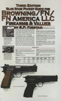 Blue Book Pocket Guide for Browning/FN Firearms & Values