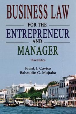 Business Law for the Entrepreneur and Manager 3rd 9781936237104 Front Cover