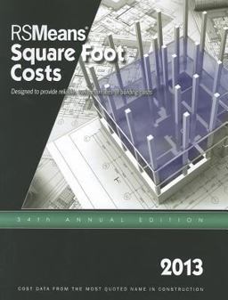 Square Foot Costs 2013:  9781936335749 Front Cover