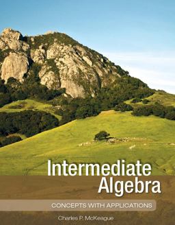 Intermediate Algebra