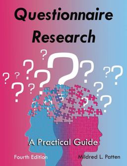 Questionnaire Research: A Practical Guide  9781936523313 Front Cover