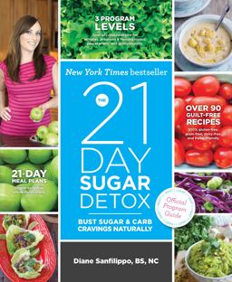 21-Day Sugar Detox Bust Sugar and Carb Cravings Naturally  9781936608119 Front Cover