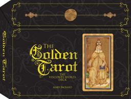 Golden Tarot The Visconti-Sforza Deck  9781937994099 Front Cover