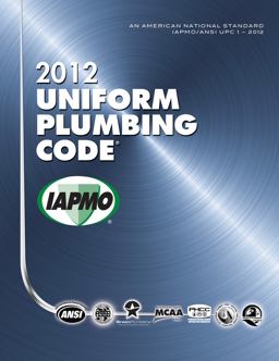 2012 Uniform Plumbing Code  9781938936180 Front Cover