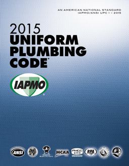 2015 Uniform Plumbing Code  9781938936647 Front Cover