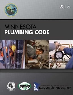 2015 Minnesota Plumbing Code  9781938936876 Front Cover