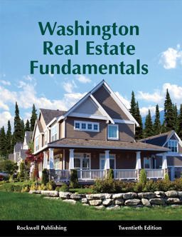 Washington Real Estate Fundamentals 20th 9781939259936 Front Cover