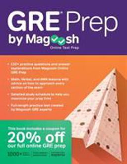 GRE Prep by Magoosh 2017 9781939418913 Front Cover