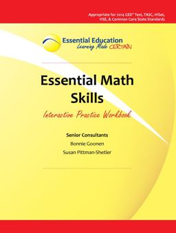 Essential Math Skills  9781940532004 Front Cover