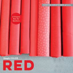 Simply Color - Red A Crayon Box for Quilters  9781940655086 Front Cover