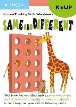 Kindergarten Same and Different  9781941082539 Front Cover