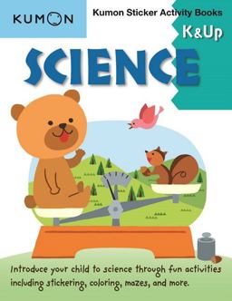 Science K and Up Kumon Sticker Activity Books  9781941082683 Front Cover