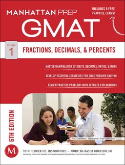 GMAT Fractions, Decimals, and Percents 6th 9781941234020 Front Cover