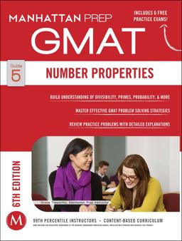 GMAT Number Properties 6th 9781941234051 Front Cover