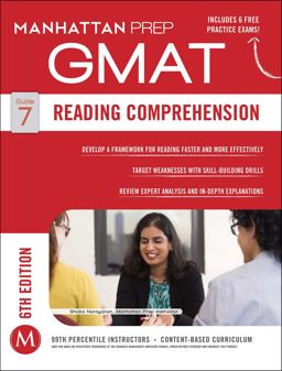 GMAT Reading Comprehension 6th 9781941234068 Front Cover