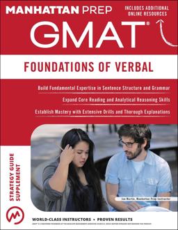 GMAT Foundations of Verbal 6th 9781941234532 Front Cover