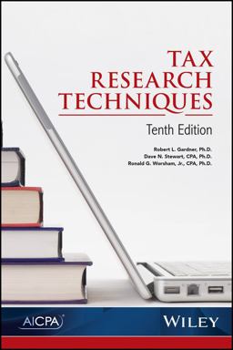 Tax Research Techniques 10th 9781941651476 Front Cover