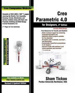 Creo Parametric 4. 0 for Designers  9781942689799 Front Cover