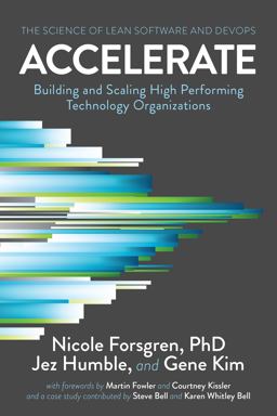 Accelerate: The Science Behind Devops  9781942788331 Front Cover