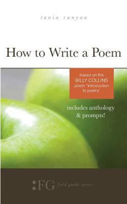 How to Write a Poem Based on the Billy Collins Poem Introduction to Poetry  9781943120123 Front Cover