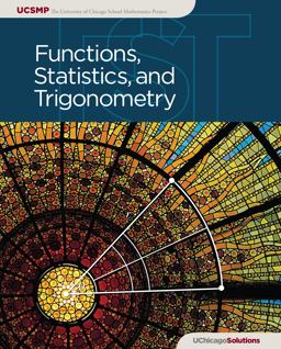 Functions, Statistics, and Trigonometry SE  9781943237005 Front Cover