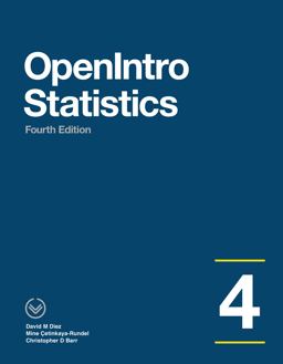 OpenIntro Statistics 4th 9781943450077 Front Cover