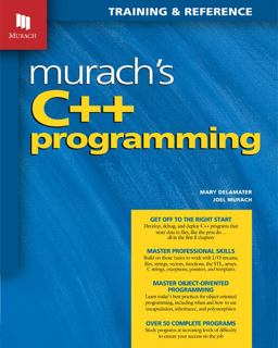 Murach's C++ Programming:  9781943872275 Front Cover