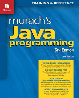 Murachs Java Programming 6th 9781943872879 Front Cover