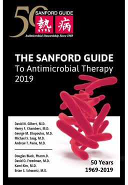 The Sanford Guide to Antimicrobial Therapy 2019:  9781944272098 Front Cover