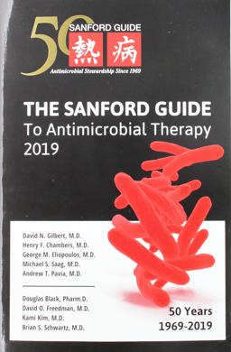 The Sanford Guide to Antimicrobial Therapy 2019: Library Edition  9781944272111 Front Cover