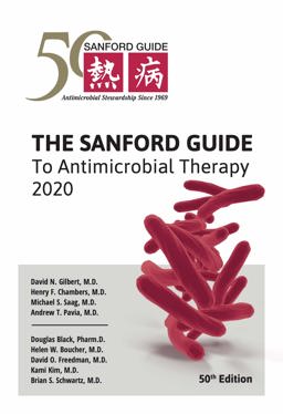 The Sanford Guide to Antimicrobial Therapy 2020: 50 Years: 1969-2019  9781944272159 Front Cover