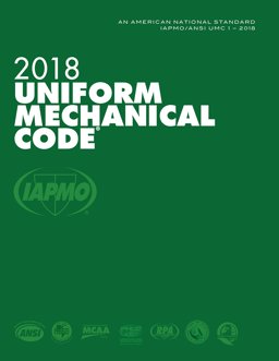 2018 Uniform Mechanical Code  9781944366087 Front Cover