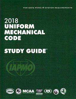 2018 Uniform Mechanical Code Study Guide  9781944366193 Front Cover
