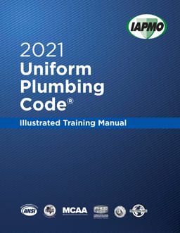 2021 Uniform Plumbing Code ITM  9781944366544 Front Cover