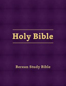 The Holy Bible, Berean Study Bible