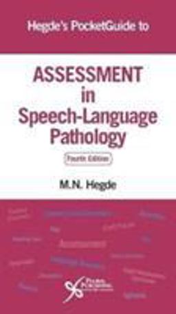 Assessment in Speech-Language Pathology 4th 9781944883102 Front Cover