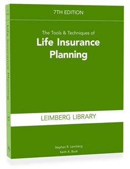 Tools & Techniques of Life Insurance Planning:  9781945424489 Front Cover