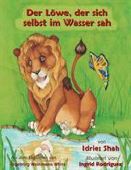 Der Löwe, der Sich Selbst Im Wasser Sah
