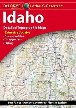 Idaho Atlas and Gazetteer  9781946494191 Front Cover